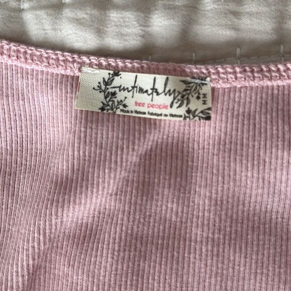 Free‎ People Bodysuit Womens Medium Pink - Picture 5 of 8